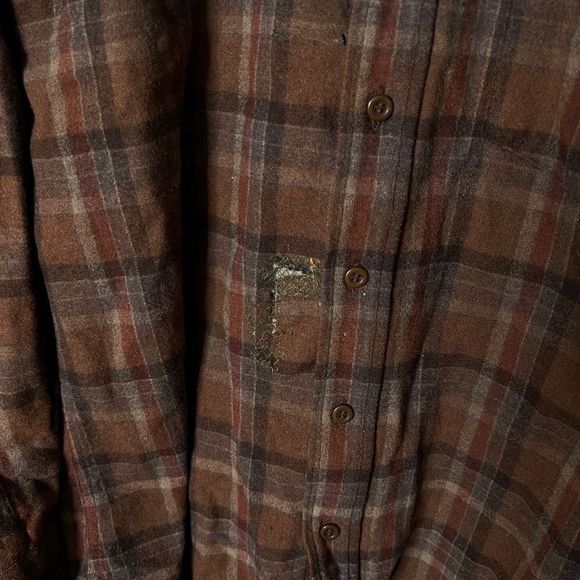 Pendleton Wool Flannel Burton Down Shirt USA Mens Medium - Picture 6 of 6